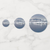 Antarctica landscape konfetti (Rückseiten)