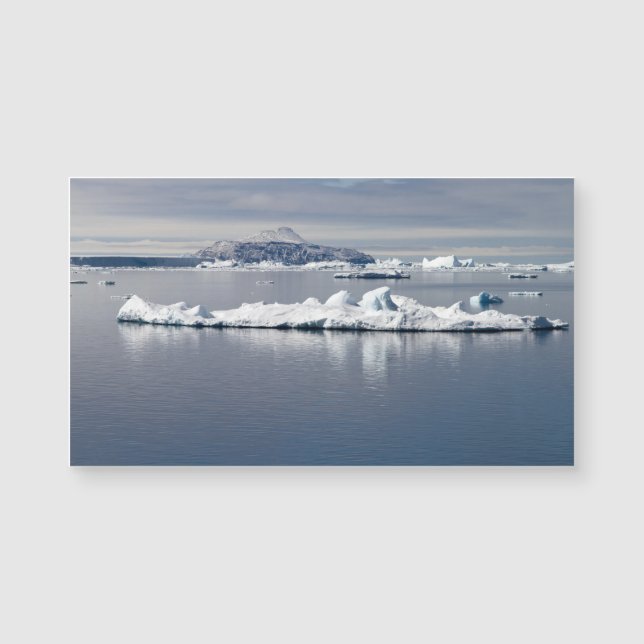 Antarctica landscape magnetkarte (Vorderseite)