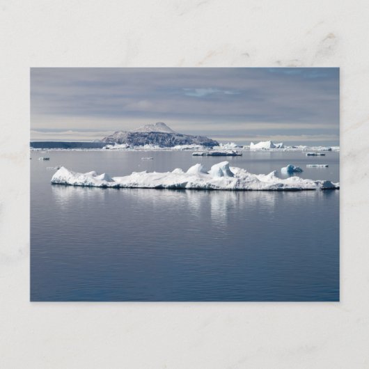 Antarctica landscape postkarte (Vorderseite)