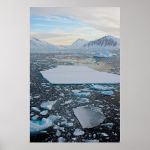Antarctica. Near Adelaide Island. The Gullet 2 Poster