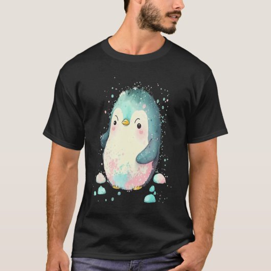 Antarctica Penguin Fans Cute Penguin Animal   2 T-Shirt (Vorderseite)