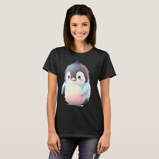 Antarctica Penguin Fans Cute Penguin Animal T-Shirt (Vorne ganz)