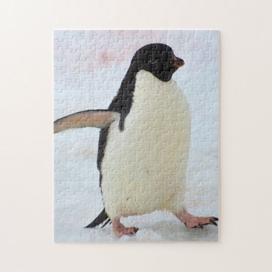 Antarctica. Petermann Island. Adelie Pinguin Puzzle (Vertikal)