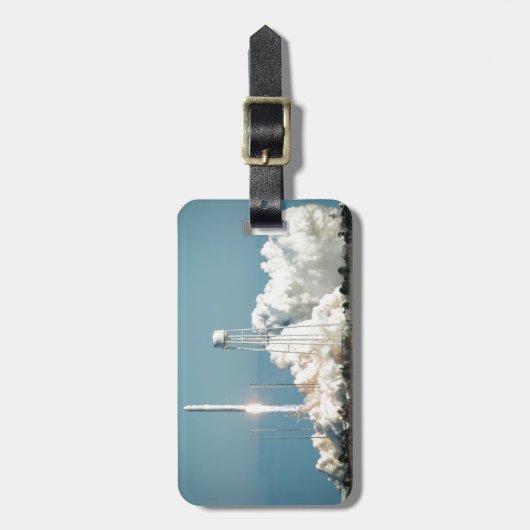 Antares Rocket Launch Gepäckanhänger (Vorderseite vertikal)