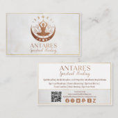 Antares Spirituelle Heilung Visitenkarte (Vorne/Hinten)