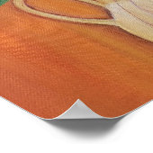 Antarium Acrylmalerei Druck Poster (Ecke)