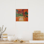 Antarium Acrylmalerei Druck Poster (Küche)