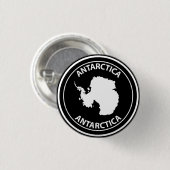 Antarktika Button (Vorne & Hinten)