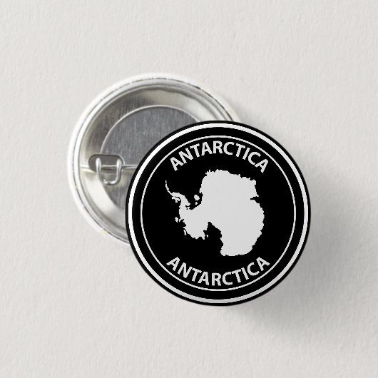 Antarktika Button (Vorne & Hinten)