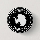 Antarktika Button (Vorderseite)