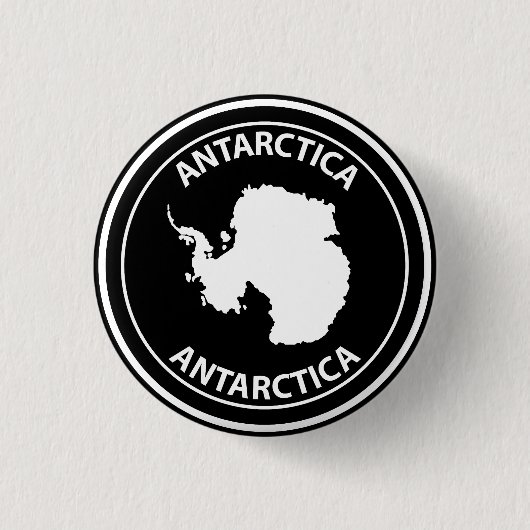Antarktika Button (Vorderseite)