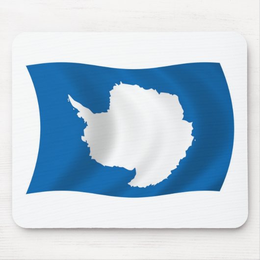Antarktika-Flagge-Mauspad Mousepad (Vorne)