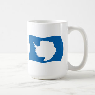 Antarktika Flagge Tasse