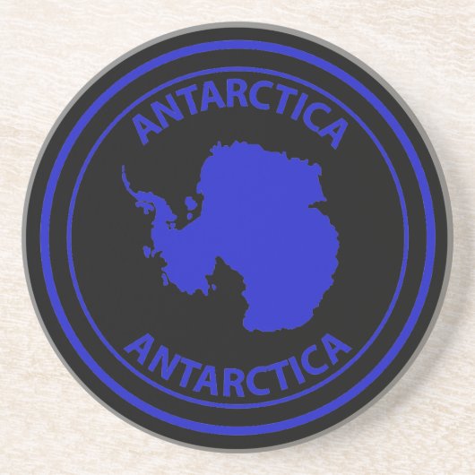 Antarktika Getränkeuntersetzer (Vorne)