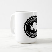 Antarktika Kaffeetasse (Vorderseite Links)