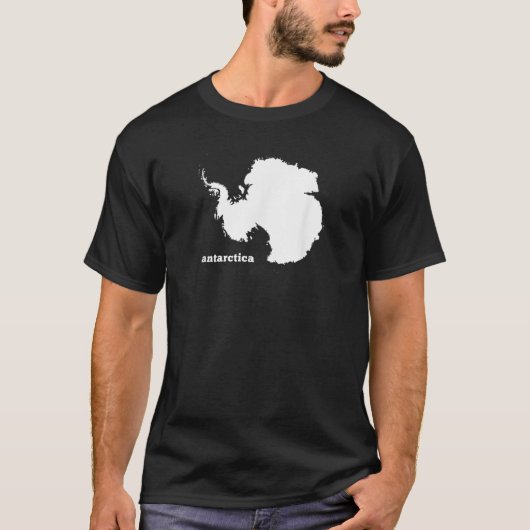 Antarktika Kontinent   T-Shirt (Vorderseite)