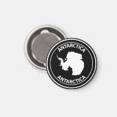 Antarktika Magnet (Vorderseite/Rückseite)