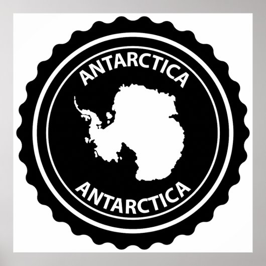 Antarktika Poster (Vorne)