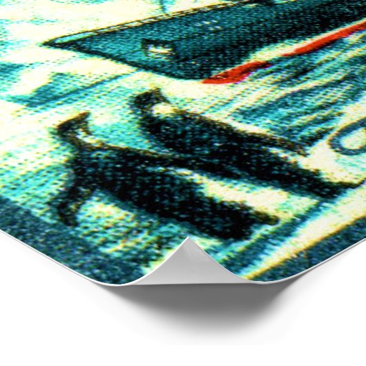 Antarktis 1956 poster (Ecke)