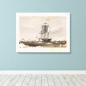 Antarktis 2 leinwanddruck (Insitu (Holzboden))