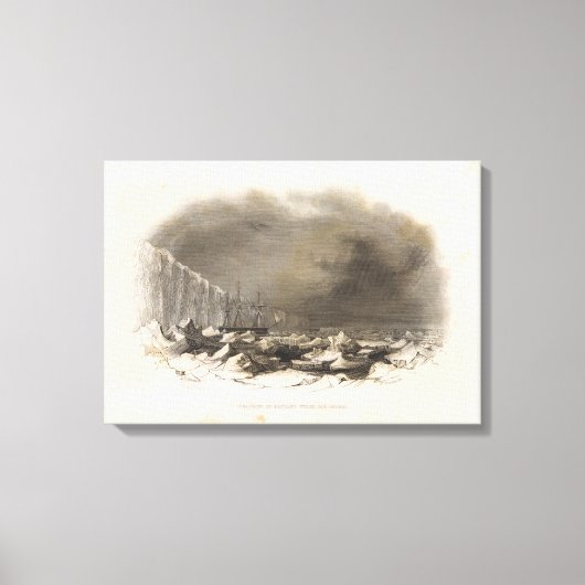 Antarktis 2 leinwanddruck (Vorderseite)