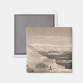 Antarktis 2 magnet (Vorderseite/Rückseite)