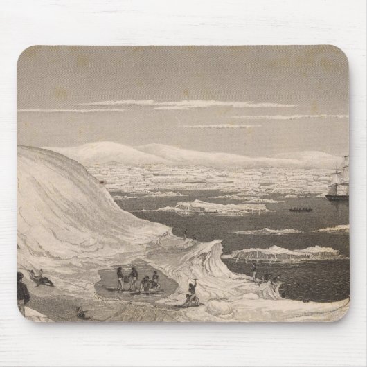 Antarktis 2 mousepad (Vorne)