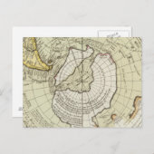 Antarktis 4 postkarte (Vorne/Hinten)