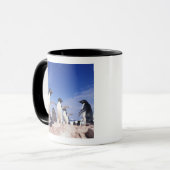 Antarktis, Adelie Penguin Pygoscelis Tasse (Vorderseite Links)