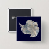 Antarktis (Blaue Marmorbildgebung der NASA) Button (Vorne & Hinten)