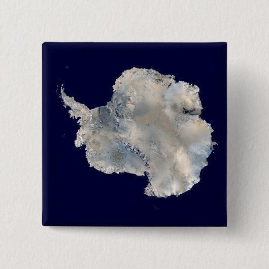 Antarktis (Blaue Marmorbildgebung der NASA) Button (Vorderseite)