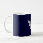 Antarktis (Blaue Marmorbildgebung der NASA) Kaffeetasse (Links)