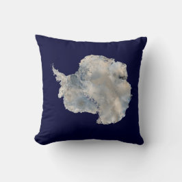 Antarktis (Blaue Marmorbildgebung der NASA) Kissen