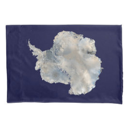 Antarktis (Blaue Marmorbildgebung der NASA) Kissenbezug
