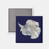 Antarktis (Blaue Marmorbildgebung der NASA) Magnet (Vorderseite/Rückseite)