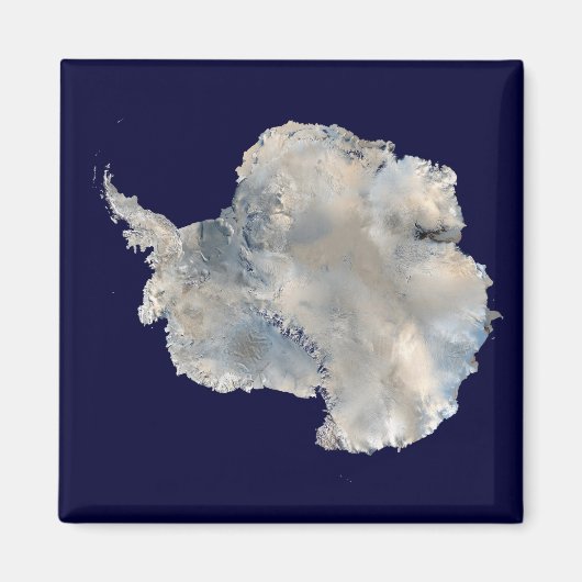 Antarktis (Blaue Marmorbildgebung der NASA) Magnet (Vorne)
