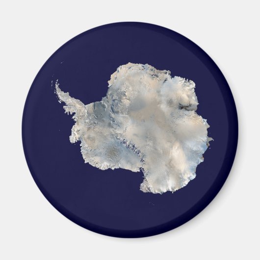 Antarktis (Blaue Marmorbildgebung der NASA) Magnet (Vorne)