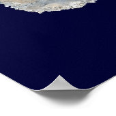 Antarktis (Blaue Marmorbildgebung der NASA) Poster (Ecke)