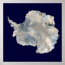 Antarktis (Blaue Marmorbildgebung der NASA) Poster