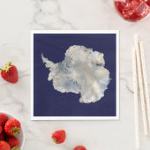 Antarktis (Blaue Marmorbildgebung der NASA) Serviette (Beispiel)