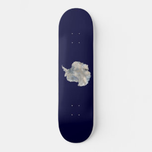 Antarktis (Blaue Marmorbildgebung der NASA) Skateboard