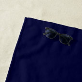 Antarktis (Blaue Marmorbildgebung der NASA) Strandtuch (Beispiel)