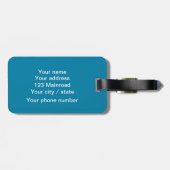 Antarktis-Eisberg-Foto mit Text Gepäckanhänger (Rückseite horizontal)