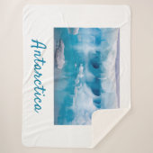 Antarktis-Eisberg-Foto mit Text Sherpadecke (Vorderseite)