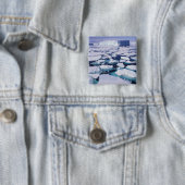 Antarktis, Eisfluss Button (Beispiel)