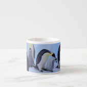 Antarktis, Emporer-Pinguine Espressotasse (Vorderseite)