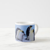 Antarktis, Emporer-Pinguine Espressotasse (Vorderseite Rechts)