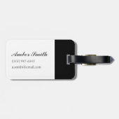 Antarktis, Emporer-Pinguine Gepäckanhänger (Rückseite horizontal)