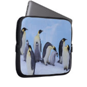 Antarktis, Emporer-Pinguine Laptopschutzhülle (Vorne Rechts)