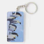 Antarktis, Emporer-Pinguine Schlüsselanhänger (Rückseite)